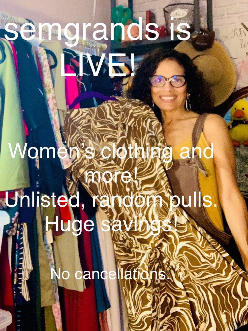 semgrands is LIVE! Tap now to shop! Women’s preloved, NWOT and NWT.